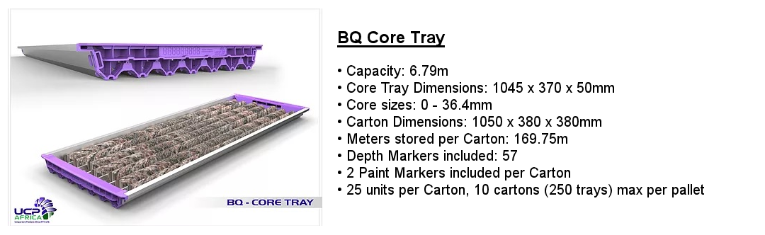 BQ Core Tray