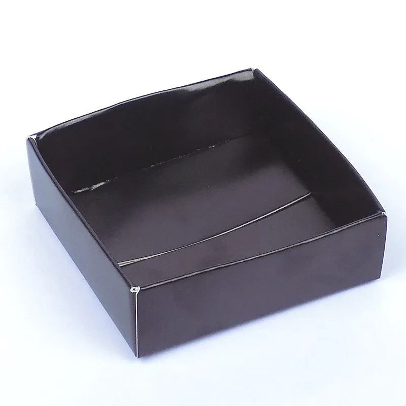 3" x 3" Black Card Trays