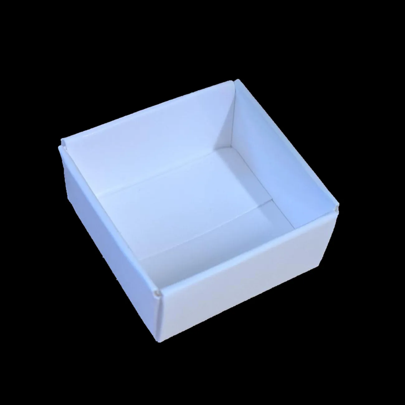 1.5" x 1.5" White Card Trays