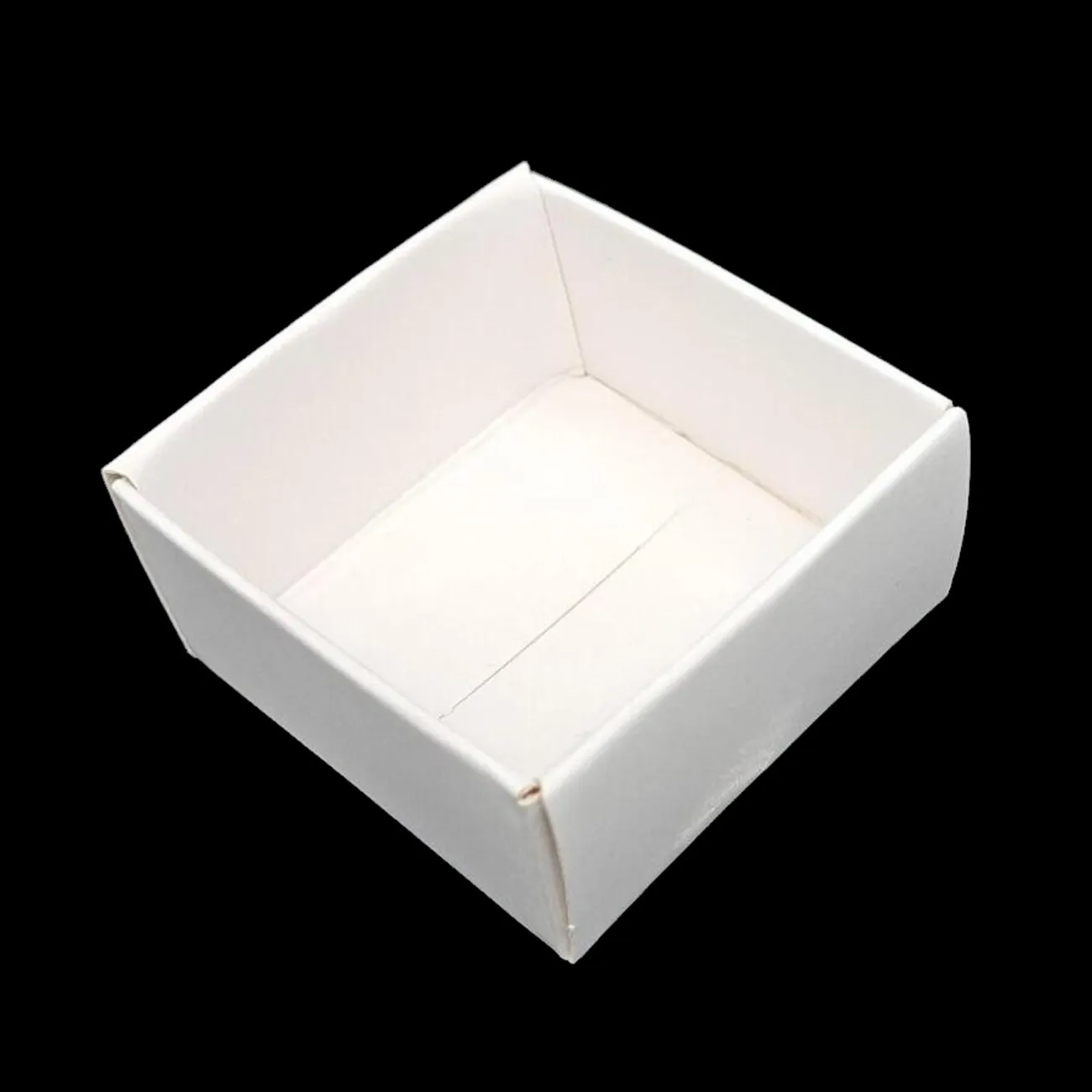 2" x 2" White Card Trays