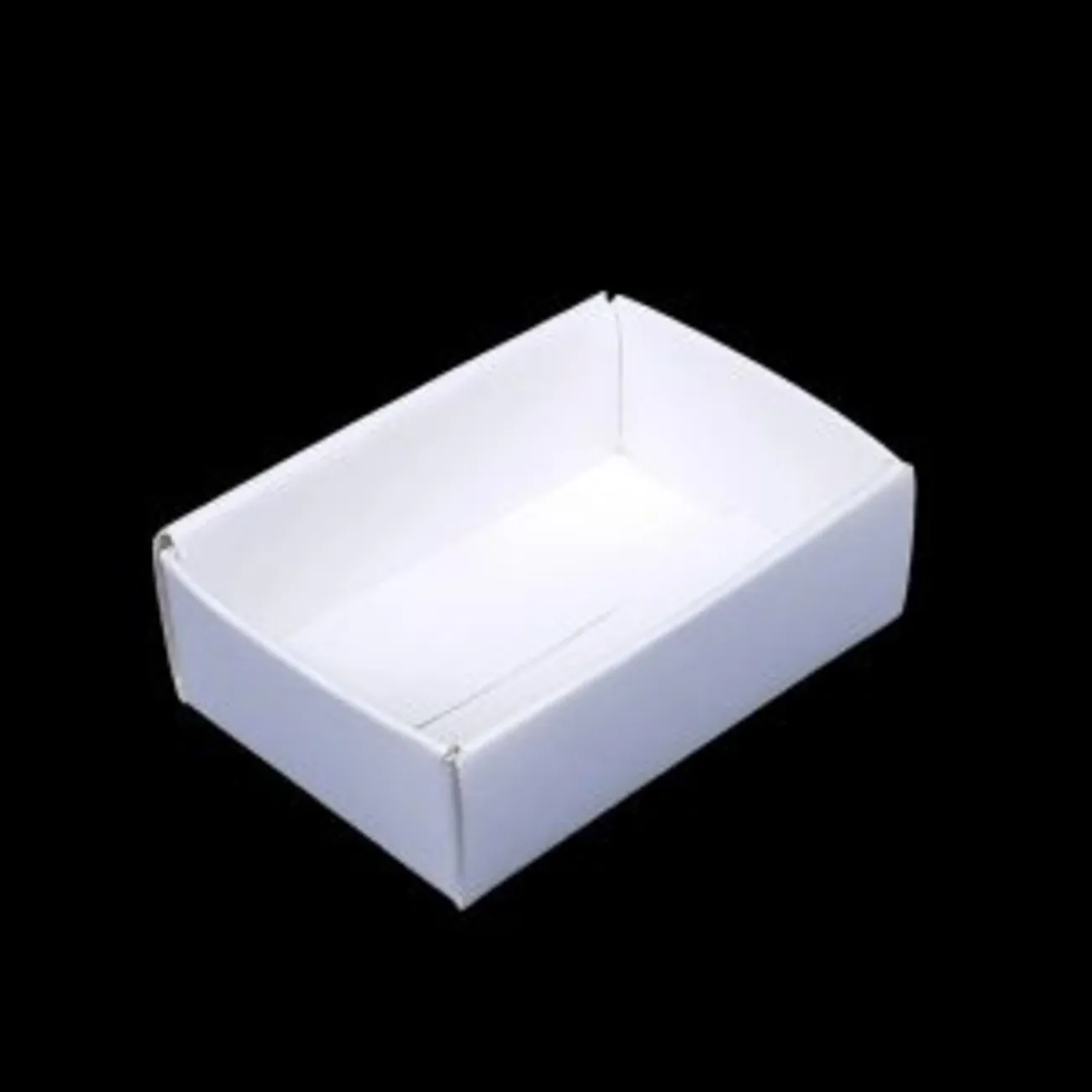 3" x 2" White Card Trays