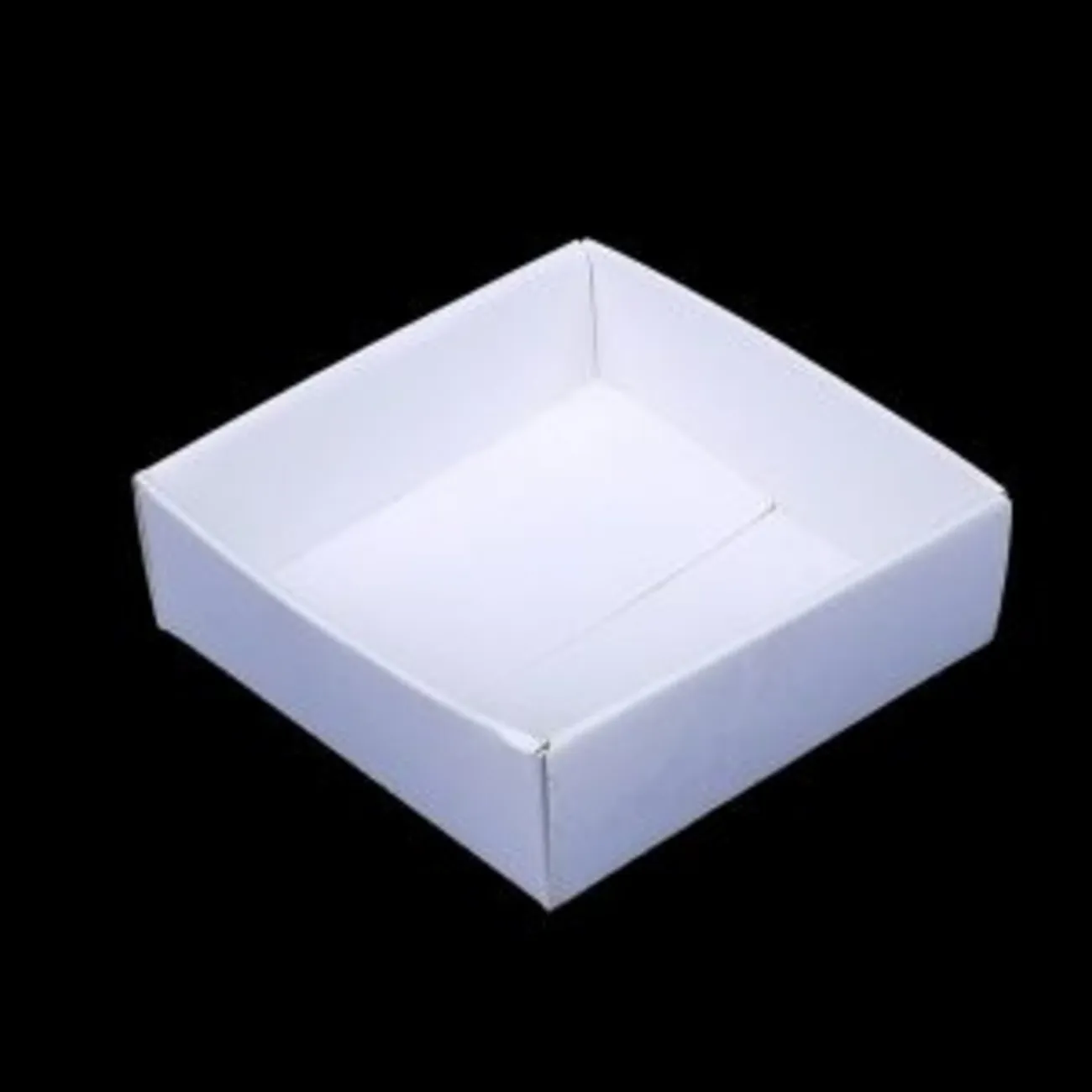 3" x 3" White Card Trays