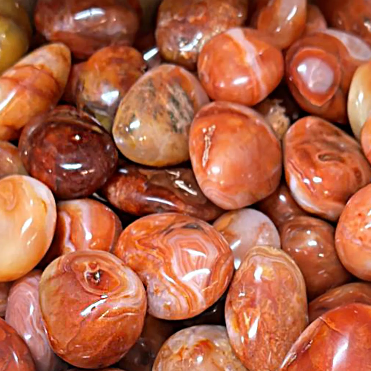 Carnelian Pebbles
