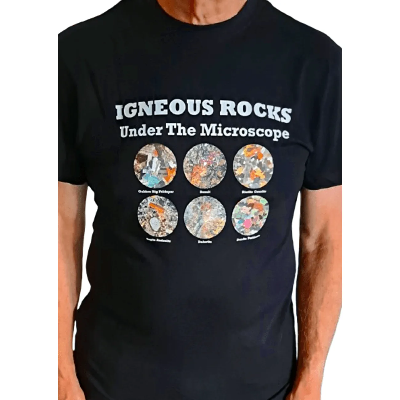 Geology T-Shirt - Igneous Thin Sections