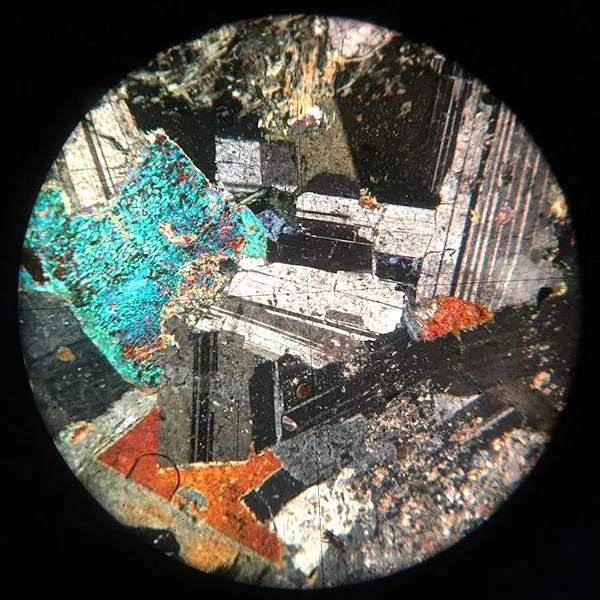 Gabbro Big Feldspar Slide