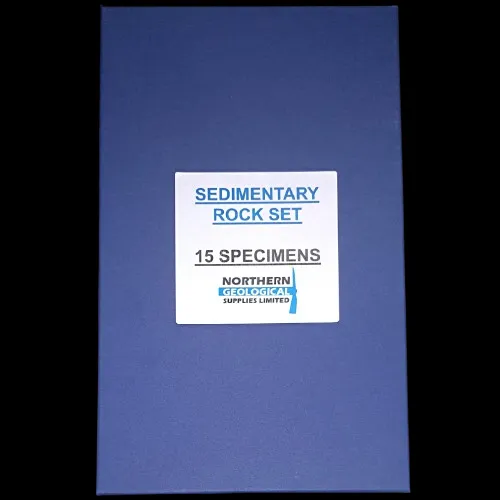15 Specimen Sedimentary Rock Set