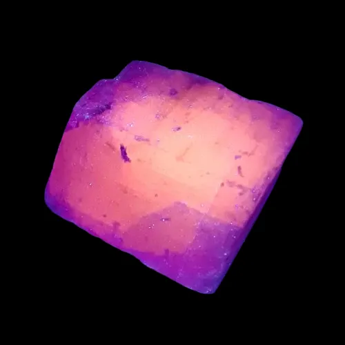 Calcite Rhomb (Fluorescent)
