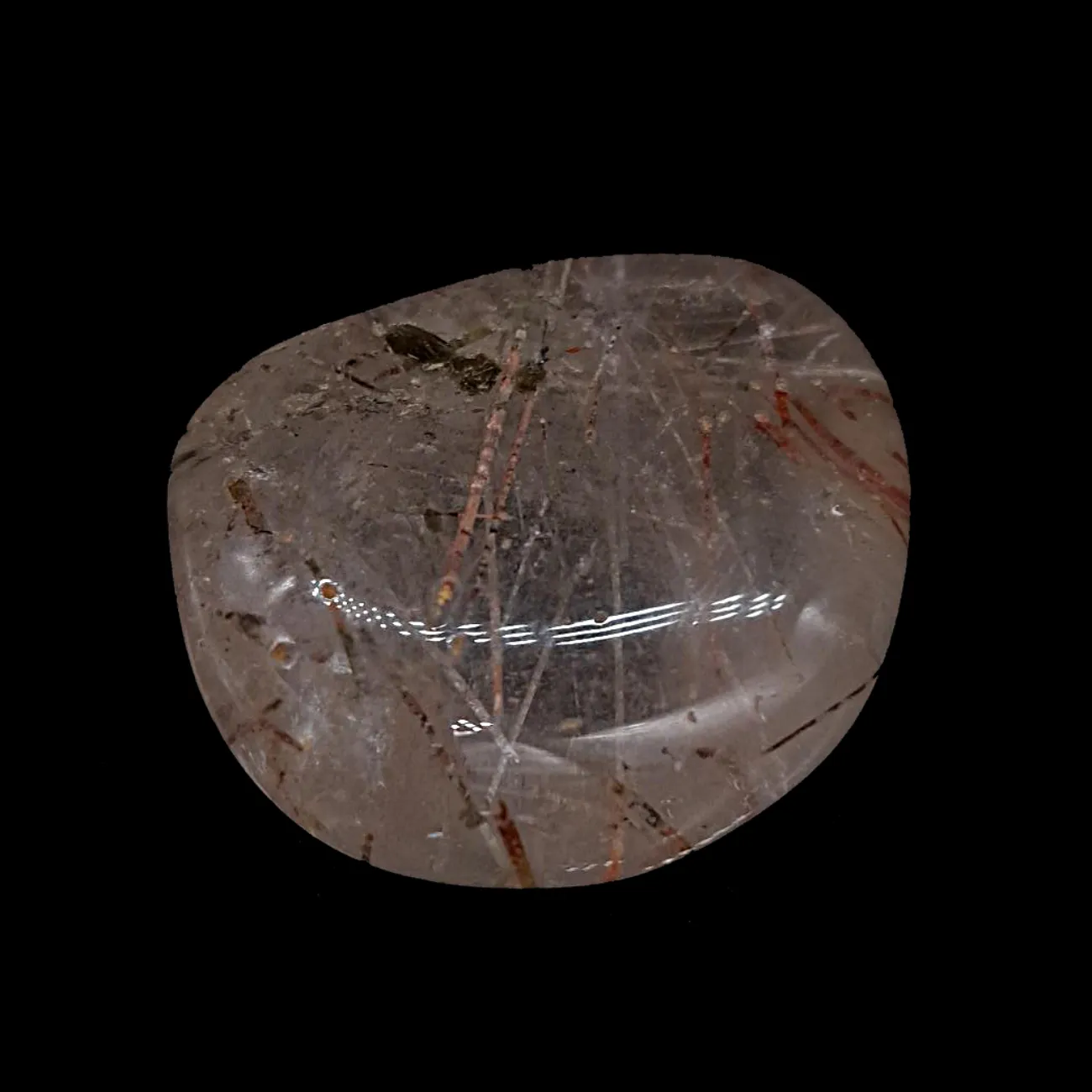 Rutilated Quartz Tumblestones