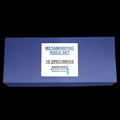 10 Specimen Metamorphic Rock Set