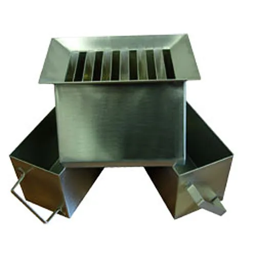 Riffle Box Stainless Steel 12.7mm slots