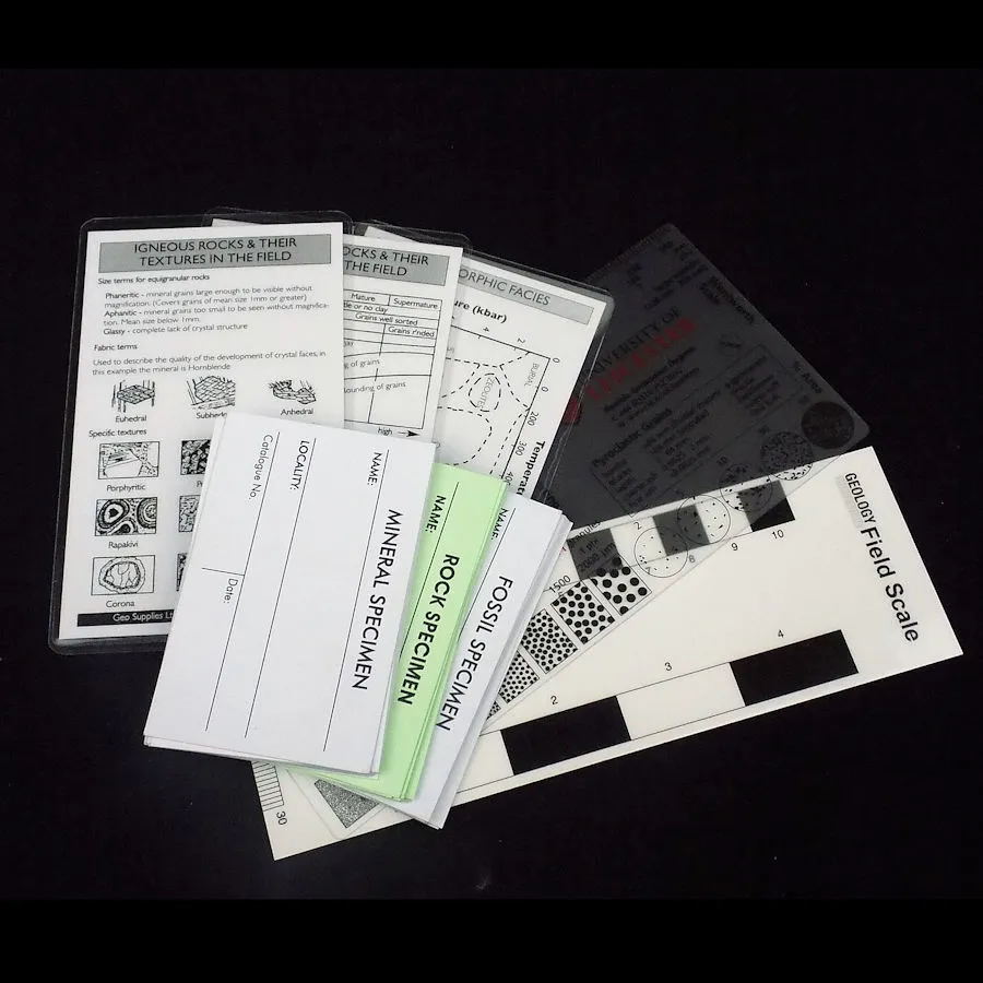 Field Data Cards Pack