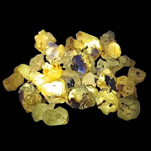 Cerussite Crystals (Fluorescent)