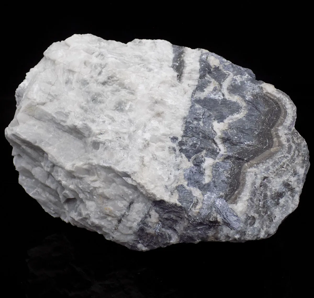 Galena and Calcite Display Piece - 01