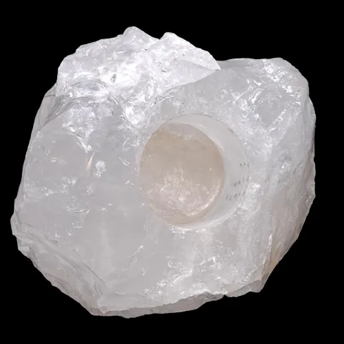 Quartz Tea Light Holders