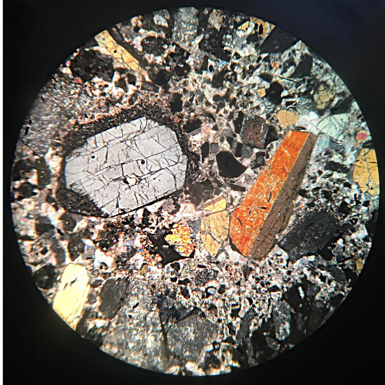 Augite Andesite Slide