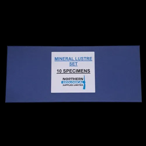 10 Specimen Mineral Lustre Set