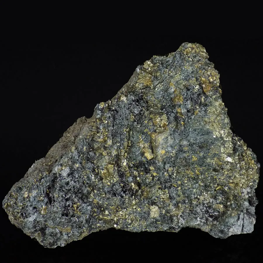 Pyrite Cubes in Biotite