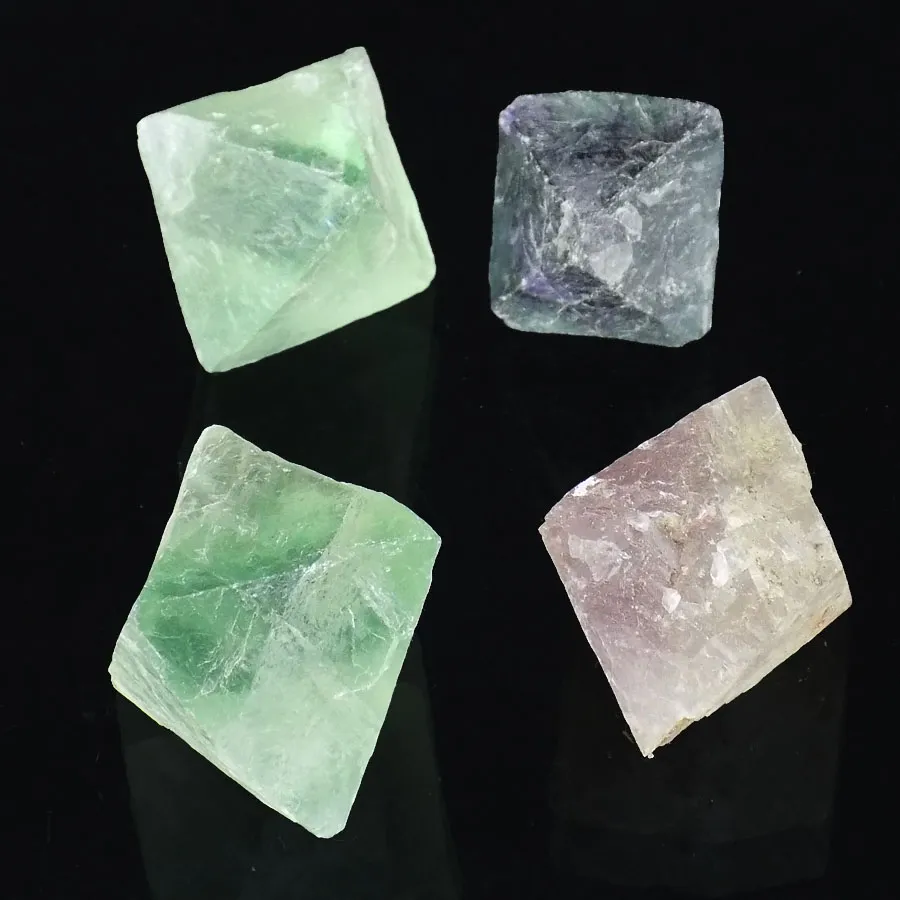 Fluorite Octahedron - China