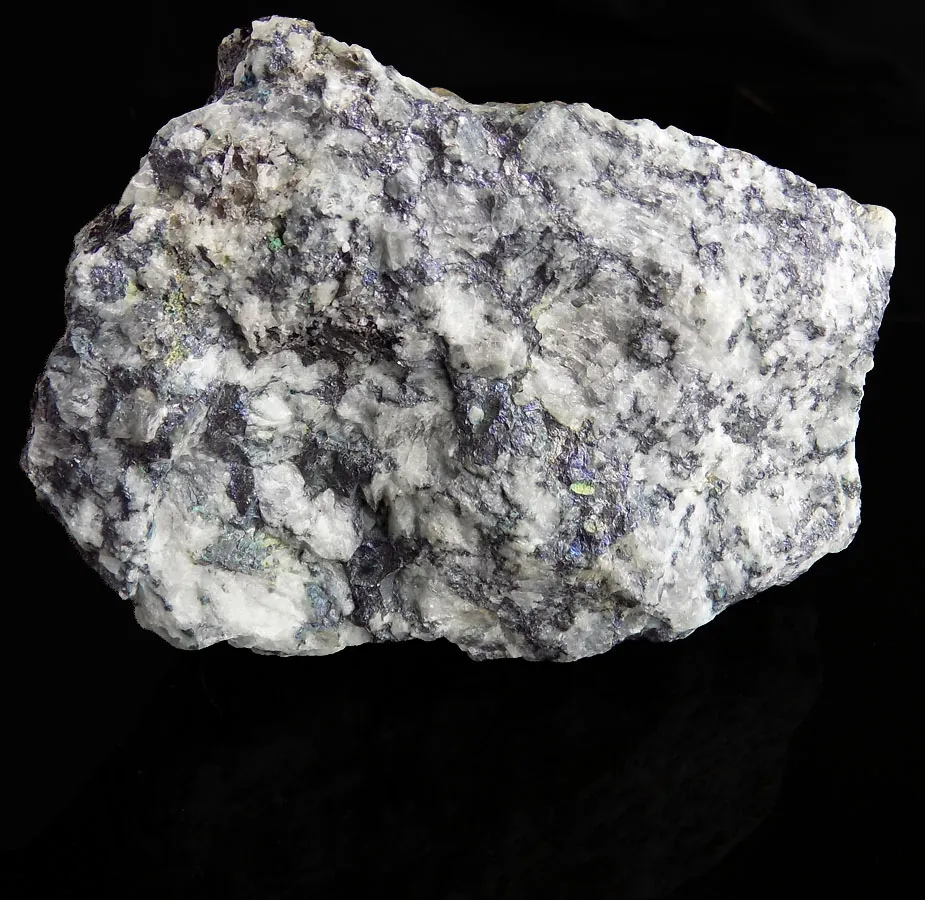 Bornite With Quartz and Feldspar